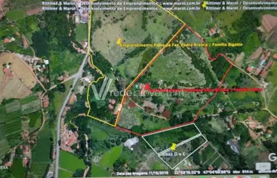 Terreno à venda na rodovia lix da cunha, 6, pedra branca, campinas por r$ 2.268.000
