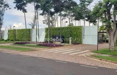 Terreno em condomínio fechado à venda na avenida mackenzie, km5, loteamento residencial pedra alta (sousas), campinas por r$ 1.150.000
