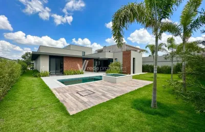 Casa em condomínio fechado com 5 quartos à venda na avenida mackenzie, km5, loteamento residencial pedra alta (sousas), campinas, 445 m2 por r$ 4.490.000