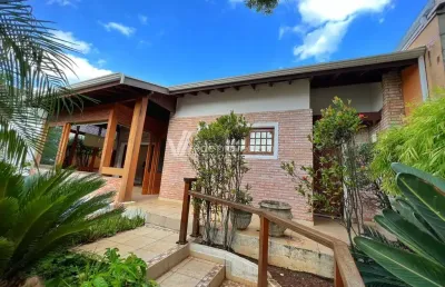 Casa em condomínio fechado com 3 quartos à venda na rua eliseu teixeira de camargo, 401, sítios de recreio gramado, campinas, 250 m2 por r$ 1.950.000