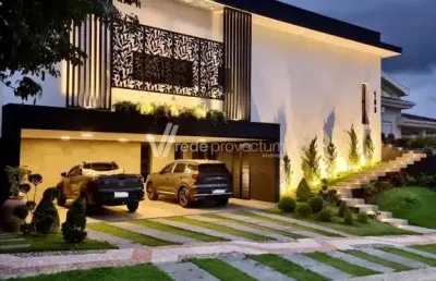 Casa em condomínio fechado com 4 quartos à venda na rua viles de france, 1, ville sainte helene, campinas, 400 m2 por r$ 4.950.000