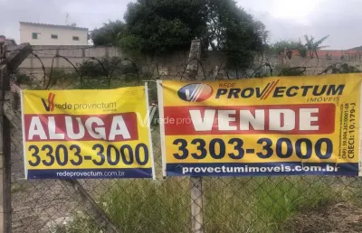Terreno comercial para alugar na rua piracicaba, 519, jardim novo campos elíseos, campinas por r$ 4.000
