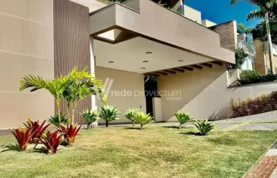 Casa em condomínio fechado com 4 quartos à venda na rua viles de france, 1, ville sainte helene, campinas, 377 m2 por r$ 4.600.000
