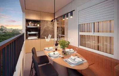 Apartamento com 3 quartos à venda na rua maestro agide azzoni, 295, chácara da barra, campinas, 76 m2 por r$ 860.697