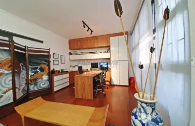 Casa com 3 quartos à venda na praça inês de castro, 144, jardim nossa senhora auxiliadora, campinas, 218 m2 por r$ 1.170.000