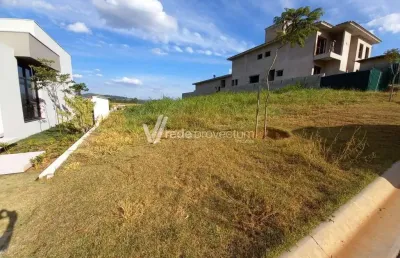 Terreno em condomínio fechado à venda na avenida isaura roque quércia, s/n°, loteamento residencial entre verdes (sousas), campinas por r$ 1.100.000