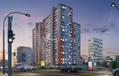 Apartamento com 2 quartos à venda na rua alzira marcondes, 200, residencial parque da fazenda, campinas, 39 m2 por r$ 239.000