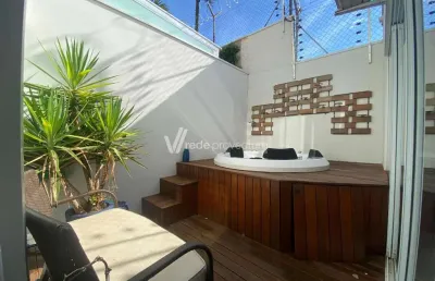 Casa em condomínio fechado com 3 quartos à venda na rua santa mônica, 280, jardim santa marcelina, campinas, 170 m2 por r$ 1.550.000