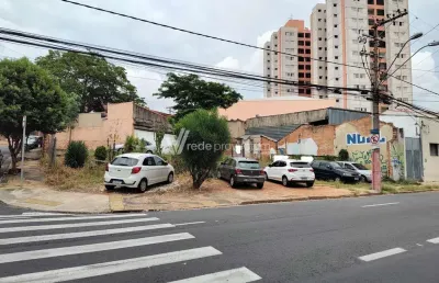 Terreno comercial à venda na rua da abolição, 516, ponte preta, campinas por r$ 620.000