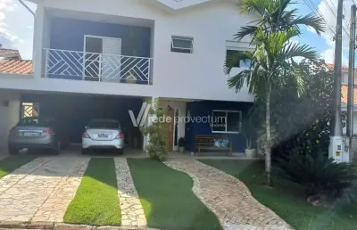 Casa em condomínio fechado com 4 quartos à venda na rua san conrado, 415, loteamento caminhos de san conrado (sousas), campinas, 299 m2 por r$ 2.500.000