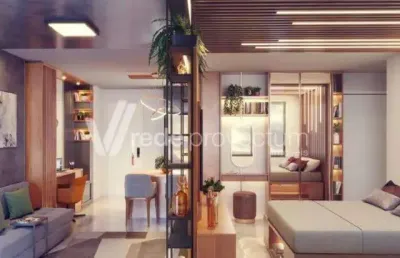Apartamento com 1 quarto à venda na avenida aquidaban, 280, bosque, campinas, 46 m2 por r$ 500.000