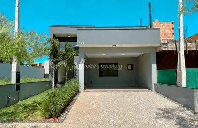 Casa em condomínio fechado com 3 quartos à venda na avenida luiz greco, 600, vila monte alegre, paulínia, 137 m2 por r$ 1.040.000