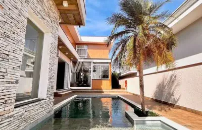 Casa em condomínio fechado com 3 quartos à venda na estrada municipal pln-360, s/n°, parque brasil 500, paulínia, 300 m2 por r$ 2.130.000