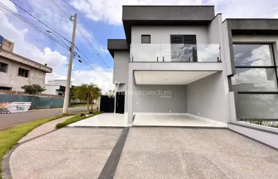 Casa em condomínio fechado com 3 quartos à venda na avenida luiz greco, 600, vila monte alegre, paulínia, 160 m2 por r$ 1.300.000