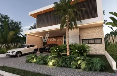 Casa em condomínio fechado com 4 quartos à venda na rua sebastião cardoso, 168, parque brasil 500, paulínia, 366 m2 por r$ 3.290.000