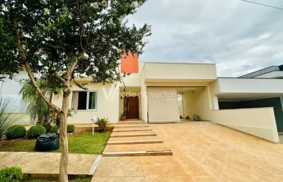 Casa em condomínio fechado com 3 quartos à venda na rua angelina vicentim beraldo, 313, condomínio metropolitan park, paulínia, 218 m2 por r$ 1.700.000