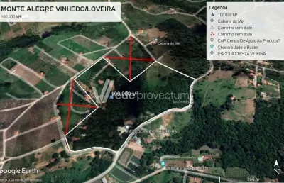 Terreno comercial à venda na abrahão kalil aun, s/n°, monte alegre, vinhedo por r$ 10.700.000