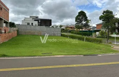 Terreno em condomínio fechado à venda na rua das palmas, 1, alphaville dom pedro, campinas por r$ 1.490.000