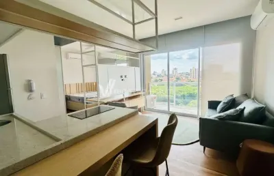 Apartamento com 1 quarto para alugar na rua alecrins, 370, cambuí, campinas, 39 m2 por r$ 4.400