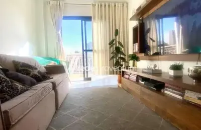 Apartamento com 3 quartos à venda na rua maria da encarnação duarte, 128, chácara da barra, campinas, 120 m2 por r$ 695.000