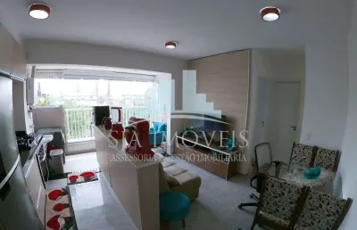 Apartamento a venda no bairro do belem com 38m2, 1 dormitorio, 1 vaga de garagem.