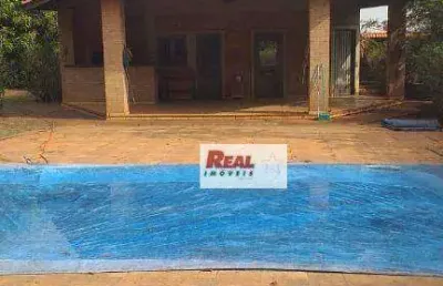 Rancho à venda por r$ 300.000 - condomínio córrego azul - araçatuba/sp