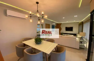 Apartamento com 4 dormitórios à venda, 257 m² - edifício tennessee - araçatuba/sp