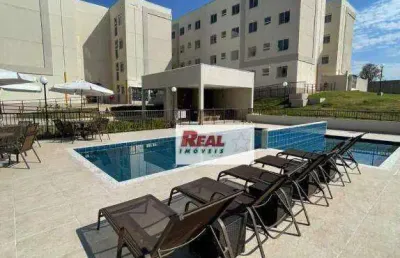 Apartamento com 2 dormitórios à venda, 42 m² por r$ 203.990,00 - santa luzia - araçatuba/sp