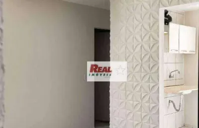 Apartamento com 2 dormitórios à venda, 44 m² por r$ 110.000 - conjunto habitacional pedro perri - araçatuba/sp