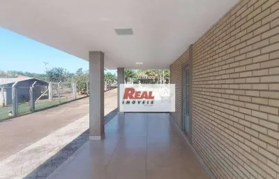 Rancho com 2 dormitórios à venda, 252 m² por r$ 550.000,00 - condomínio córrego azul - araçatuba/sp