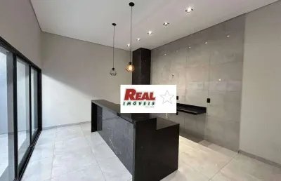 Casa nova com 2 dormitórios à venda, 107 m² por r$ 390.000 - jardim costa rica - birigüi/sp