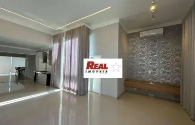 Casa com 3 dormitórios (01 suíte e 01 demi-suíte)para alugar, 240 m² por r$ 11.048/mês - condomínio alphaville - araçatuba/são paulo