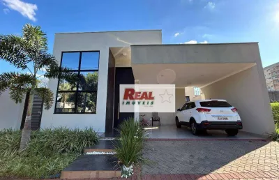 Casa com 3 suítes, 217 m² - venda por r$ 1.650.000 ou aluguel por r$ 9.000/mês - condomínio green park - araçatuba/sp