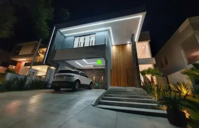 Casa em condomínio fechado com 5 quartos à venda na rua machado de assis, 991, gran park, vespasiano por r$ 2.890.000