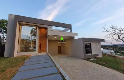 Casa em condomínio fechado com 4 quartos à venda na dois, casa 03, 75, condomínio real mont ville, lagoa santa por r$ 1.990.000