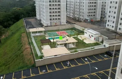 Apartamento com 2 quartos à venda na av. bandeirante felipe rodrigues, apt 702 blc c1, 300, palmital, lagoa santa por r$ 195.000