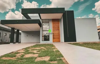 Casa em condomínio fechado com 4 quartos à venda na tres., 65, campinho de baixo, lagoa santa por r$ 1.390.000