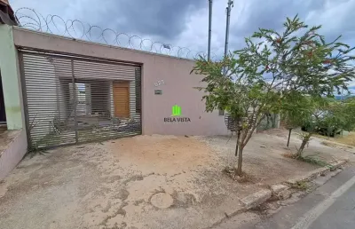 Casa com 3 quartos à venda na josé bispo lisboa, 625, por do sol, lagoa santa por r$ 590.000