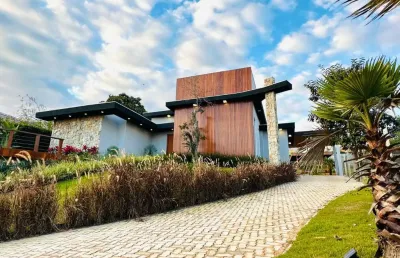 Casa em condomínio fechado com 4 quartos à venda na dos hortencias, 25, condomínio sonho verde, lagoa santa por r$ 2.970.000