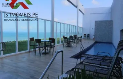 Apartamento 2 quartos beira mar em barra de jangada