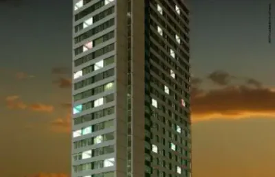 Flat de luxo para locação em barra de jangada, jaboatão dos guararapes-pe: 1 quarto, 1 sala, 1 banheiro, 1 vaga de garagem!