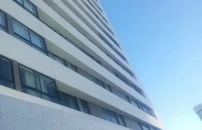 Apartamento para locação em recife-pe, boa viagem: 1 quarto, 1 sala, 1 banheiro, 1 vaga de garagem, 30m². venha conferir!