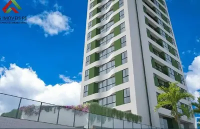 Apartamento à venda em piedade, jaboatão dos guararapes-pe: 1 quarto, 1 sala, 1 banheiro, 1 vaga - 31,58m² de área!
