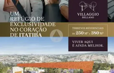 Terreno à venda na avenida benedito alves barbosa sobrinho, residencial reserva bellano, itatiba, 250 m2 por r$ 222.000