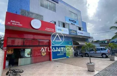 Sala para alugar, 40 m² por r$ 1.300,00/mês - centro - rio das ostras/rj