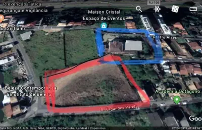 Terreno para alugar, 5610 m² por r$ 8.109,62/mês - glória - macaé/rj