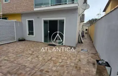 Atlântica imóveis tem excelente casa à venda, por r$ 480.000,00 - rio das ostras/ rj