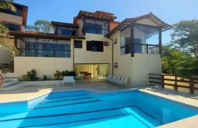 Casa com 5 dormitórios à venda, 500 m² por r$ 2.800.000,00 - geribá - armação dos búzios/rj