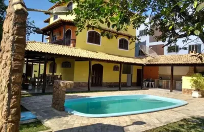 Casa com 5 dormitórios à venda, 411 m² por r$ 1.100.000,00 - enseada das gaivotas - rio das ostras/rj