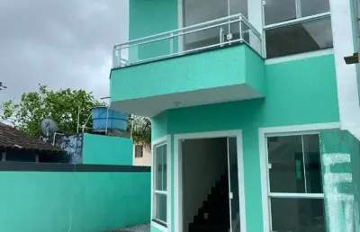 Casa com 2 dormitórios à venda, 100 m² por r$ 290.000,00 - extensão serramar - rio das ostras/rj
